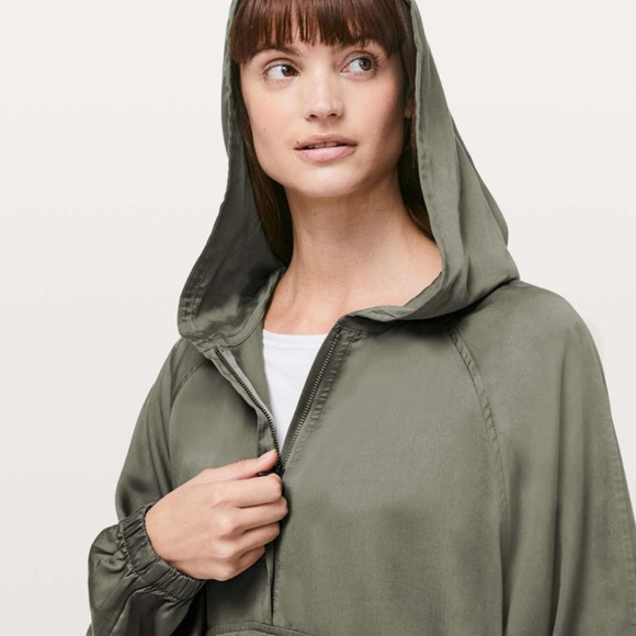 Lululemon City Stroll Hoodie sage grey pullover Tencel 2 yoga hiking outdoor - Picture 2 of 9